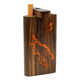 Orange Lightning Dugout 4 Inches