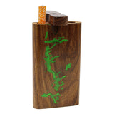 Light Green Lightning Dugout 4 Inches