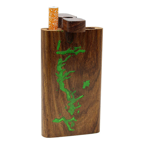 Light Green Lightning Dugout 4 Inches