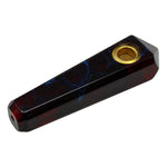 Plum Marble Stone Look Smoking Pipe 3 Inches