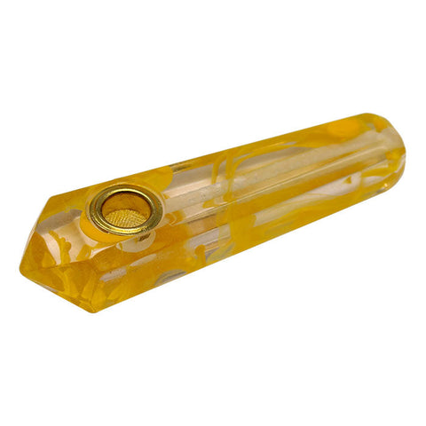 Tumbler Marble Stone Look Smoking Pipe 3 Inches