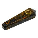 Orange Marble Stone Look Smoking Pipe 3 Inches