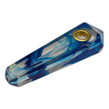 Blue Marble Stone Look Smoking Pipe 3 Inches