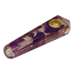 Wine Marble Stone Look Smoking Pipe 3 Inches