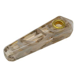 Tan Marble Stone Look Smoking Pipe 3 Inches