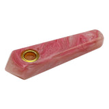 Honey Suckle Marble Stone Look Smoking Pipe 3 Inches