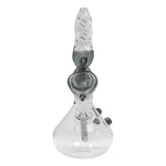 Twisted Grey Beaker Bong 6 Inches