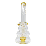 Amber disk Percolator Bong 7 Inches
