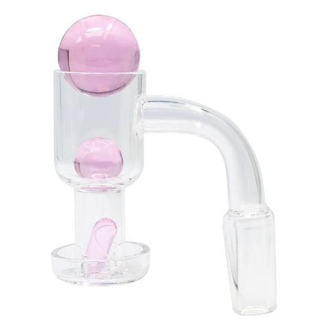 Pink Terpen Vacuum Quartz Male Banger Set 14MM