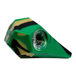 Silicone  Green Colored Hand Pipes