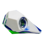 Silicone White Colored Hand Pipes