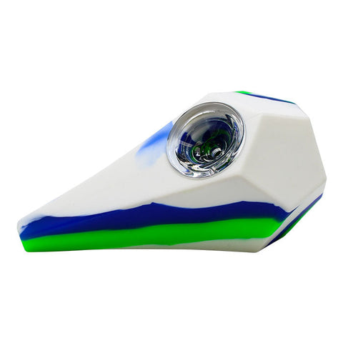Silicone White Colored Hand Pipes