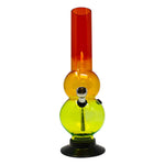 Rasta Color Acrylic Bong 10 Inches