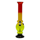 Rasta Acrylic Bong 10 Inches