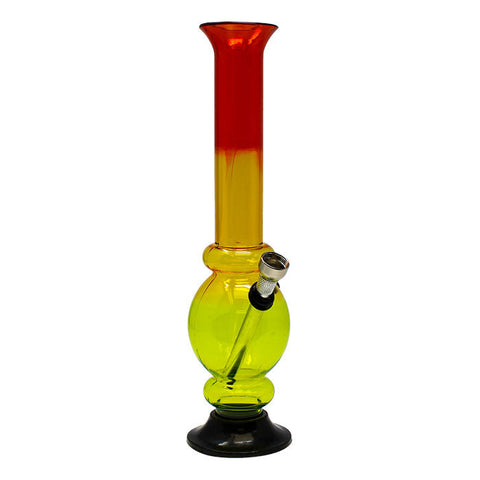 Rasta Acrylic Bong 10 Inches
