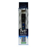 Ooze Sapphire Blue 510 Twist Adjustable Battery
