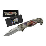 AMERICAN EAGLE LOCKBACK FOLDER KNIFE 8 INCHES