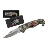 AMERICAN EAGLE LOCKBACK FOLDER KNIFE 8 INCHES
