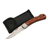 SINGLE BOLSTER LOCKBACK FOLDING KNIFE