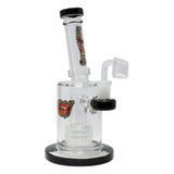 Black Tilt-Head Small Bong and Dab Rig