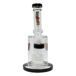 Black Tilt-Head Small Bong and Dab Rig
