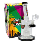 Black Tilt-Head Small Bong and Dab Rig