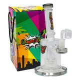 Grey Tilt-Head Small Bong and Dab Rig