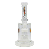 White Tilt-Head Small Bong and Dab Rig