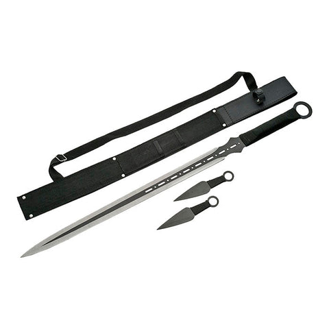 NINJA 2 PC THROWING KNIFE SET 28 INCHES