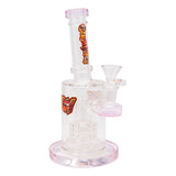 Pink Tilt-Head Small Bong and Dab Rig