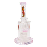 Pink Tilt-Head Small Bong and Dab Rig
