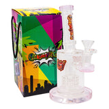 Pink Tilt-Head Small Bong and Dab Rig