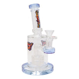 Purple Tilt-Head Small Bong and Dab Rig
