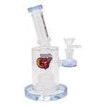 Purple Tilt-Head Small Bong and Dab Rig