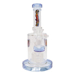 Purple Tilt-Head Small Bong and Dab Rig