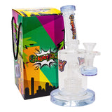 Purple Tilt-Head Small Bong and Dab Rig