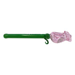 Pink Rose Flower Glass Pipe 7 Inches