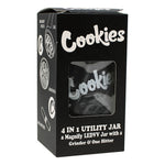 Black Cookies Led Stash Can with Grinder