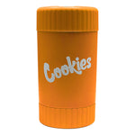 Orange Cookies Led Stash Can with Grinder
