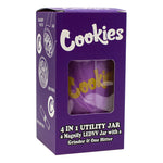 Purple Cookies Led Stash Can with Grinder
