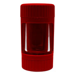 Red Cookies Led Stash Can with Grinder