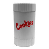 White Cookies Led Stash Can with Grinder