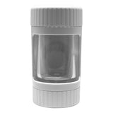 White Cookies Led Stash Can with Grinder