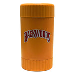 Orange Backwoods Led Stash Can with Grinder