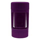 Purple Backwoods Led Stash Can with Grinder