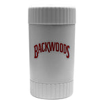 White Backwoods Led Stash Can with Grinder