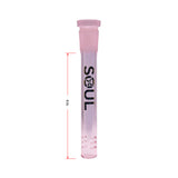 Pink Soul Glass Stem 4 Inches