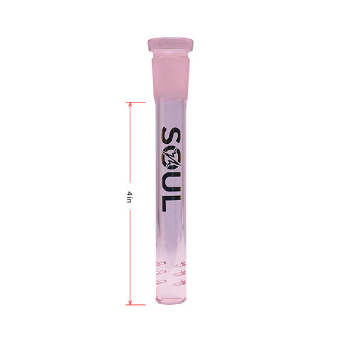 Pink Soul Glass Stem 4 Inches