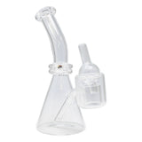 Dab Rig With In Built Thermal Banger And Carb Cap 6 Inches