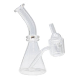 Dab Rig With In Built Thermal Banger And Carb Cap 6 Inches